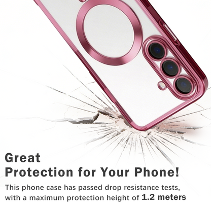 Samsung Galaxy S26 Hoesje - Rosegoud - Siliconen MagSafe Back Cover