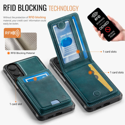 Samsung Galaxy S25 Edge Hoesje - Emerald Green - Back Cover met Pasjeshouder