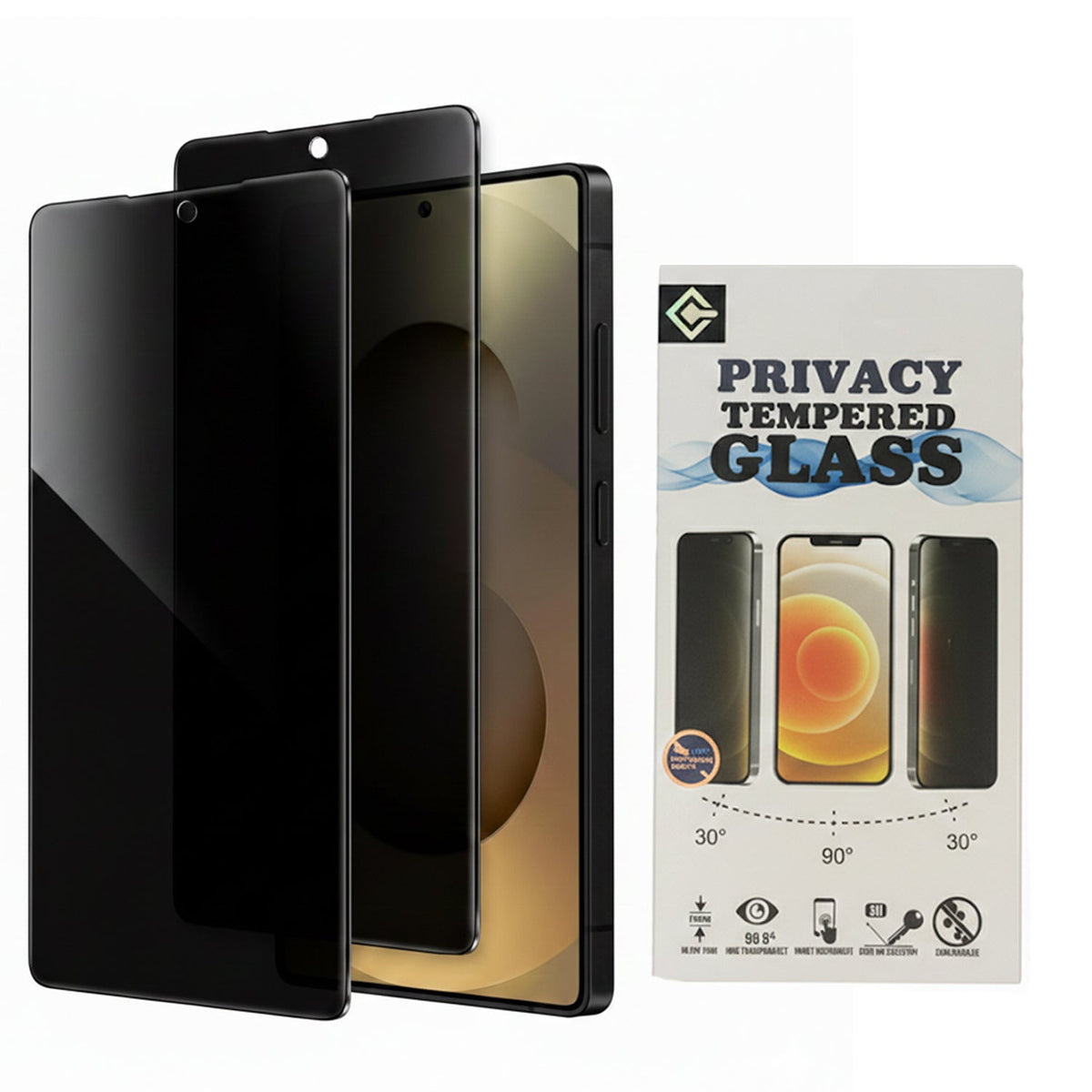 Samsung Galaxy S26 Plus Screenprotector - Privacy - 2 Stuks