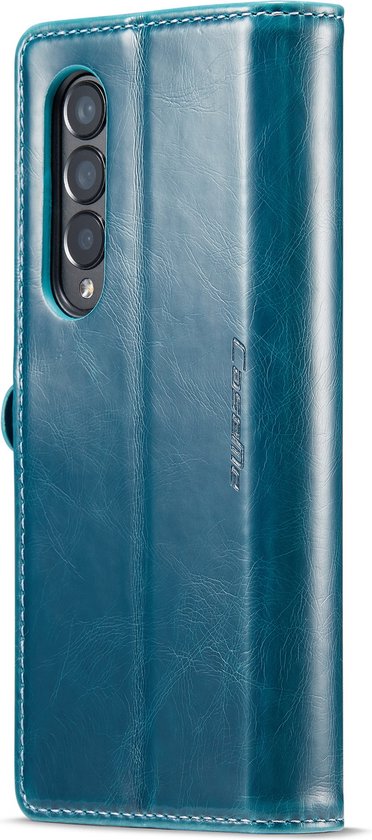 Samsung Galaxy Z Fold 4 Hoesje - Rustiek Emerald Green - Bookcase