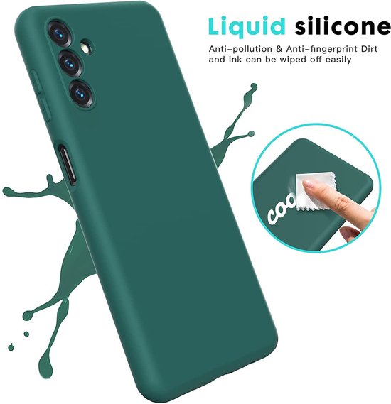 Samsung Galaxy M23 Hoesje - Groen - Siliconen Back Cover