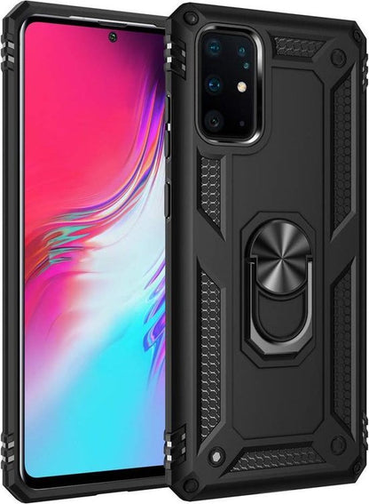 Coque Samsung Galaxy S20 Plus - Noir - Étui arrière avec béquille intégrée