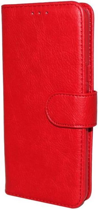 Samsung Galaxy S10 Hoesje - Rood - Luxe Bookcase