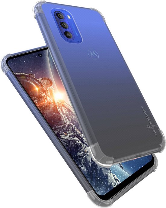 Coque Motorola Moto G51 5G - Transparente - Étui arrière hybride antichoc