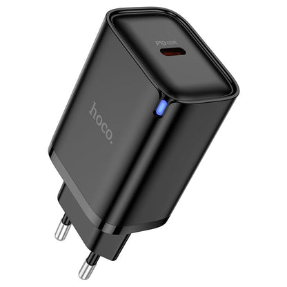 Hoco 45W USB-C Schnellladegerät - Schwarz