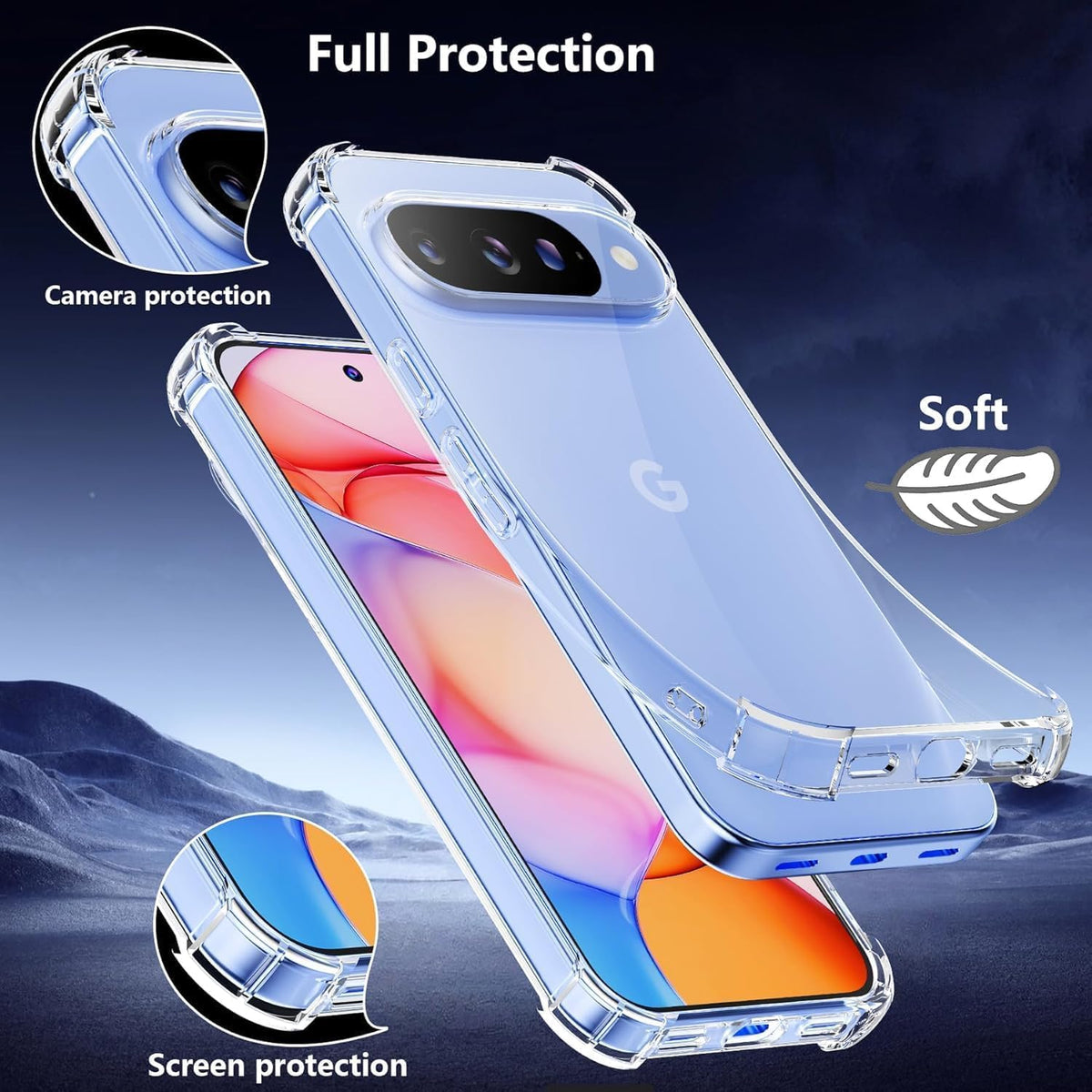 Google Pixel 11 Hoesje - Transparant - Anti-Shock Back Cover