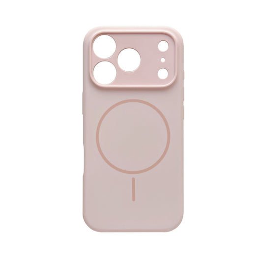 Apple iPhone 17 Pro Hülle - Rosa - Liquid MagSafe Thin Ring Backcover