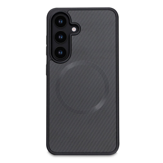 Samsung Galaxy A36 Hoesje - Zwart - Carbon MagSafe Back Cover