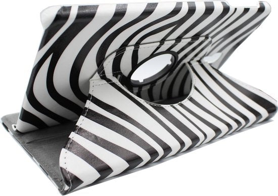 Samsung Galaxy Tab A7 (2020) Tablethoes - Zebra - Draaibare Bookcase