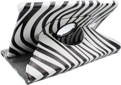 Samsung Galaxy Tab A7 (2020) Tablethoes - Zebra - Draaibare Bookcase