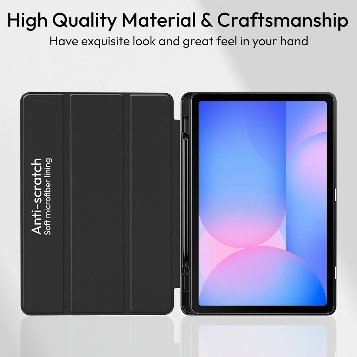 Samsung Galaxy Tab S10 Lite Tablet-Hülle - Schwarz - Smart Cover