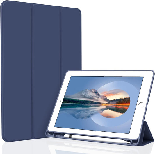 Apple iPad 8 10.2 (2020) Tablethoes - Blauw - Smart Cover