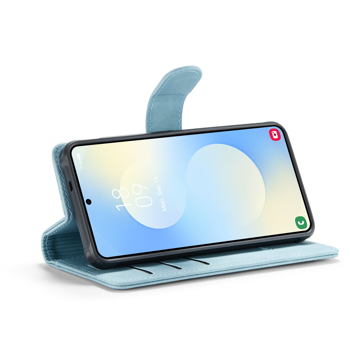 Samsung Galaxy S26 Hoesje - Aqua Blue - 2 in 1 MagSafe Bookcase