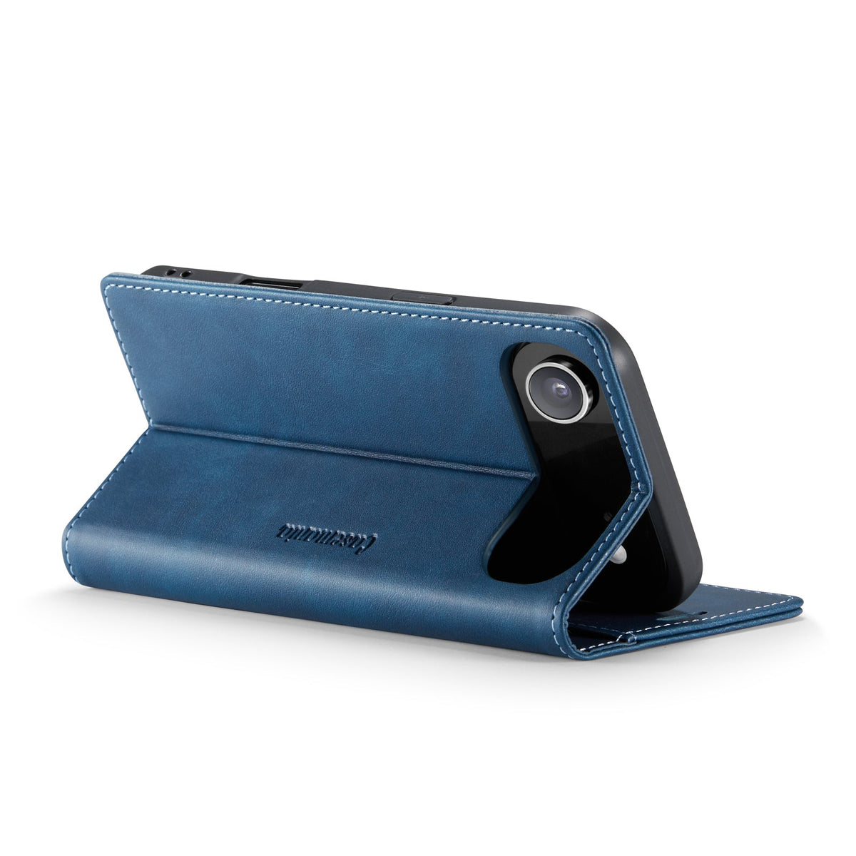 Apple iPhone Air Case - Navy Blue - Luxury Thin Wallet Case