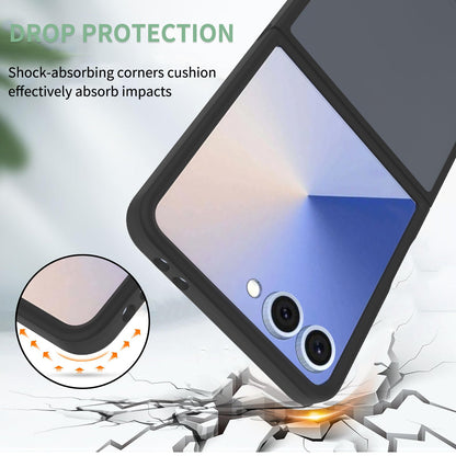 Samsung Galaxy Z Flip8 Case - Black - Matte Armor MagSafe Back Cover