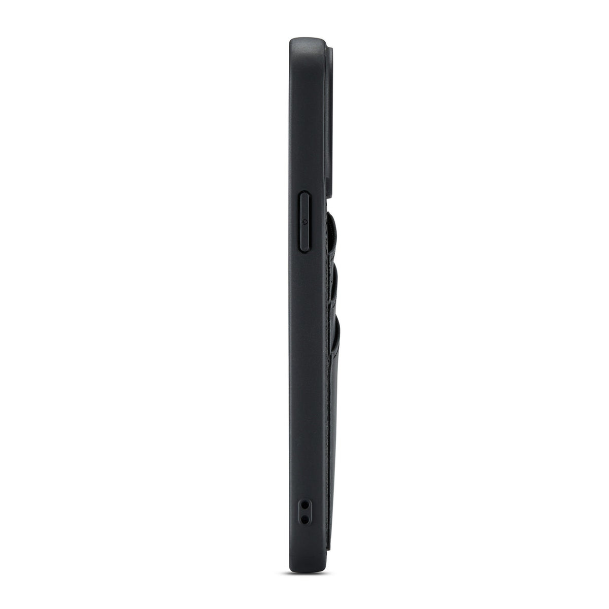 Apple iPhone 15 Pro Max Case - Charcoal Gray - Back Cover with Card Holder