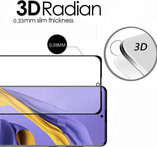 Samsung Galaxy A51 Screenprotector - Full Cover - 2 Stuks