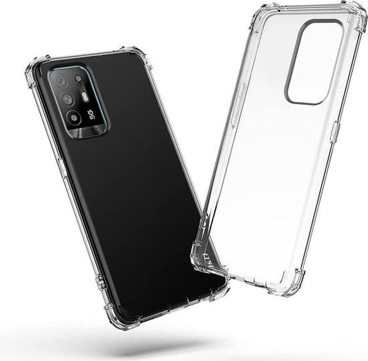 Oppo A94 5G Case - Clear - Shockproof Back Cover