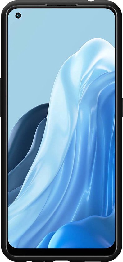 OPPO Find X5 Lite Case - Black - Silicone Back Cover