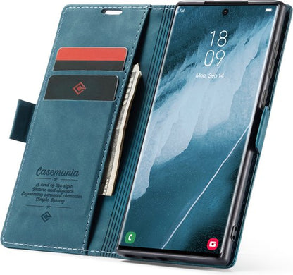 Samsung Galaxy S23 Ultra Case - Emerald Green - Slim Wallet Case