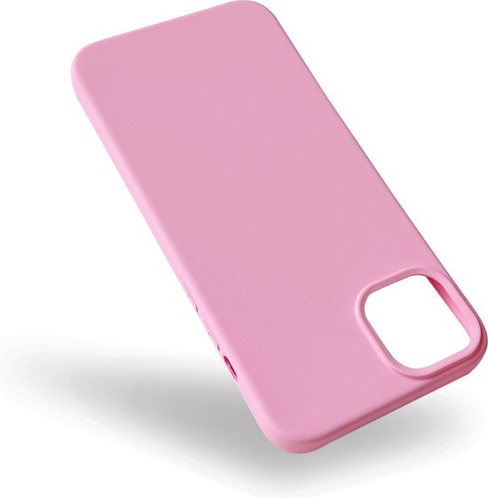 Apple iPhone 14 Plus Hoesje - Magenta - Siliconen Back Cover