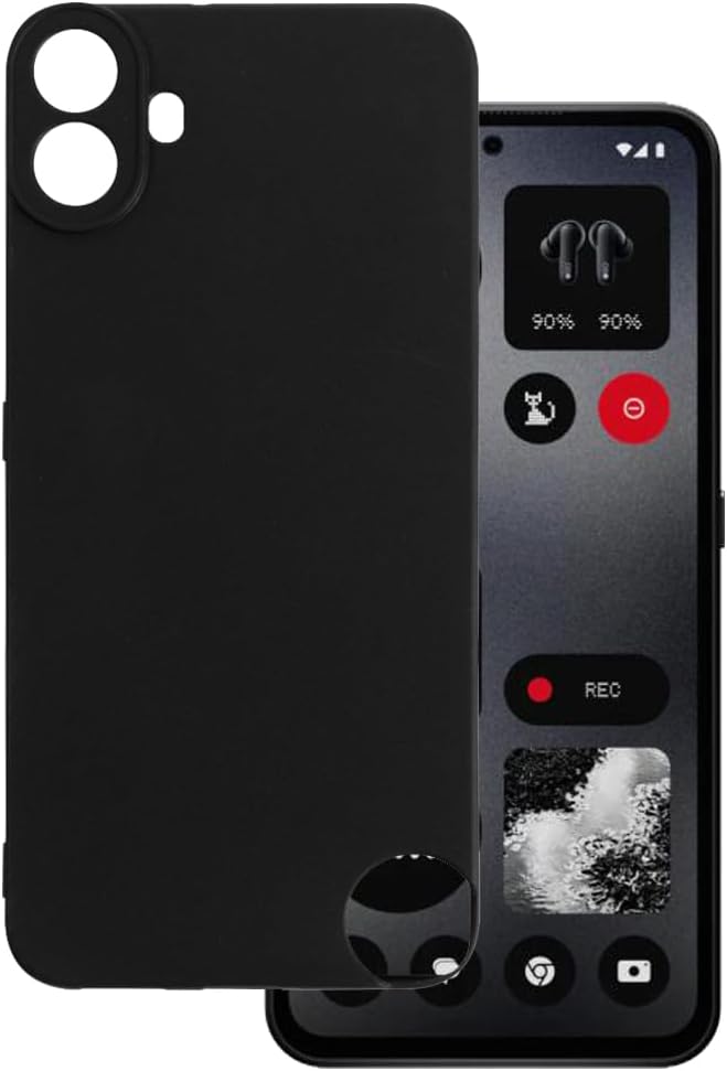 CMF Phone 1 Hoesje - Zwart - Siliconen Back Cover