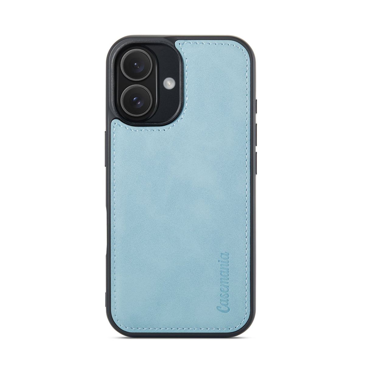 Apple iPhone 16 Hoesje - Aqua Blue - 2 in 1 Bookcase