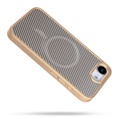 Apple iPhone 17e Hoesje - Goud - Carbon MagSafe Back Cover