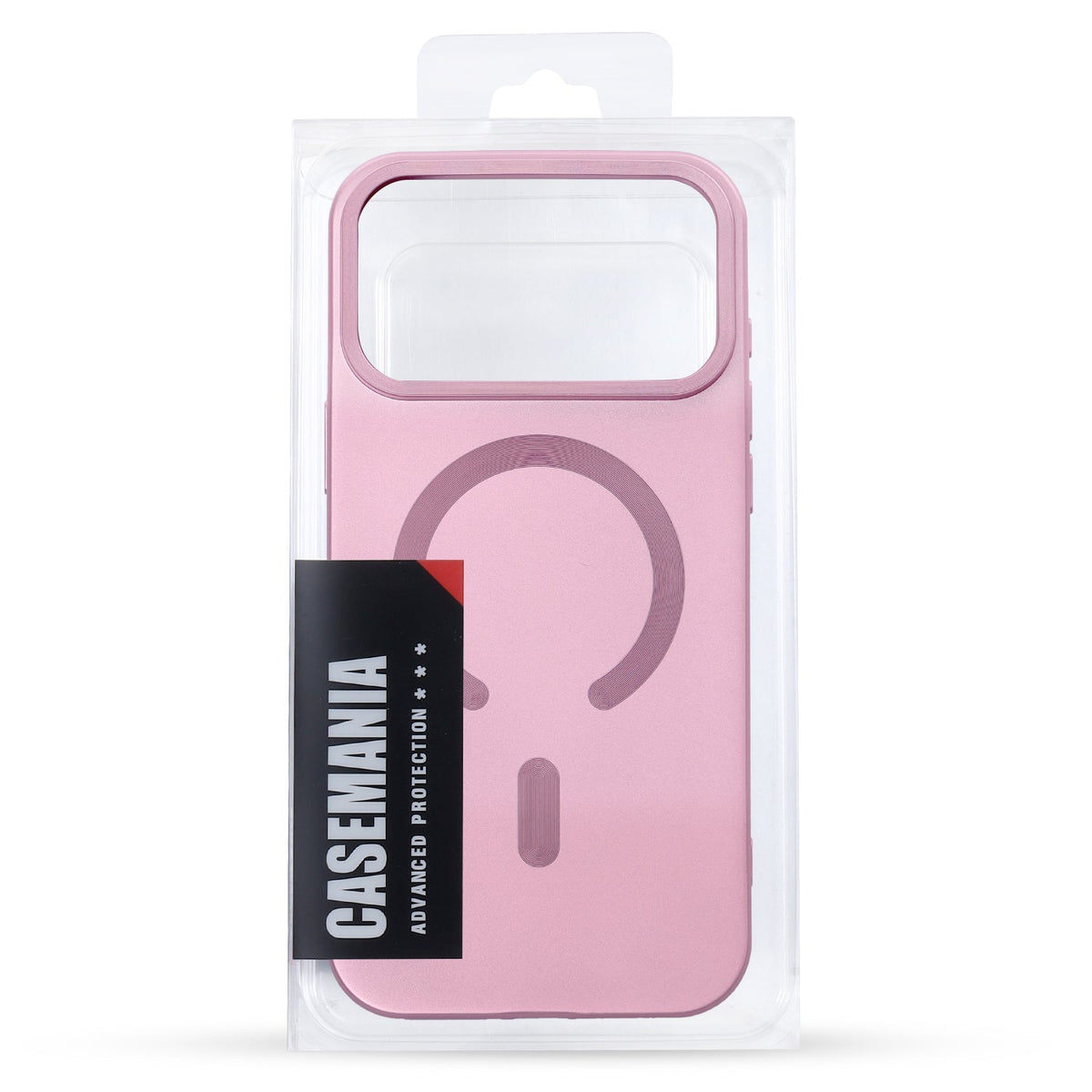 Apple iPhone 17 Pro Case - Pink - Matte Silicone MagSafe Back Cover