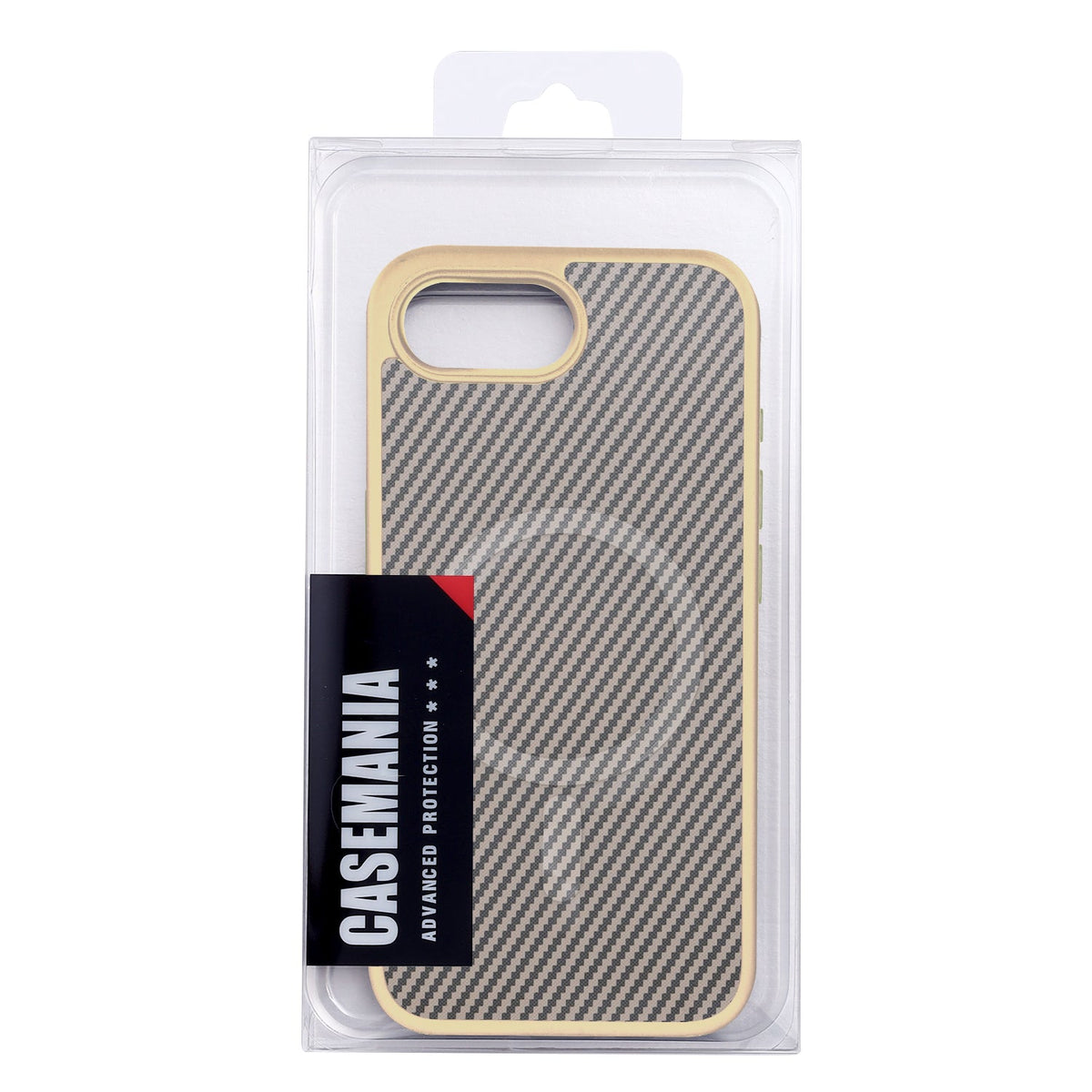 Apple iPhone 17e Hoesje - Goud - Carbon MagSafe Back Cover