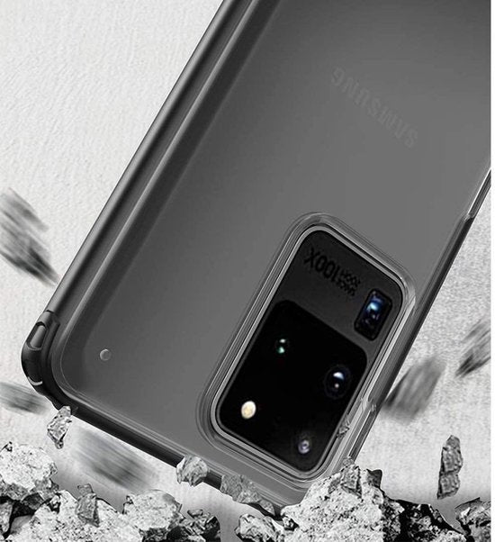 Samsung Galaxy S20 Ultra Case - Black - Extra Sturdy Silicone Back Cover