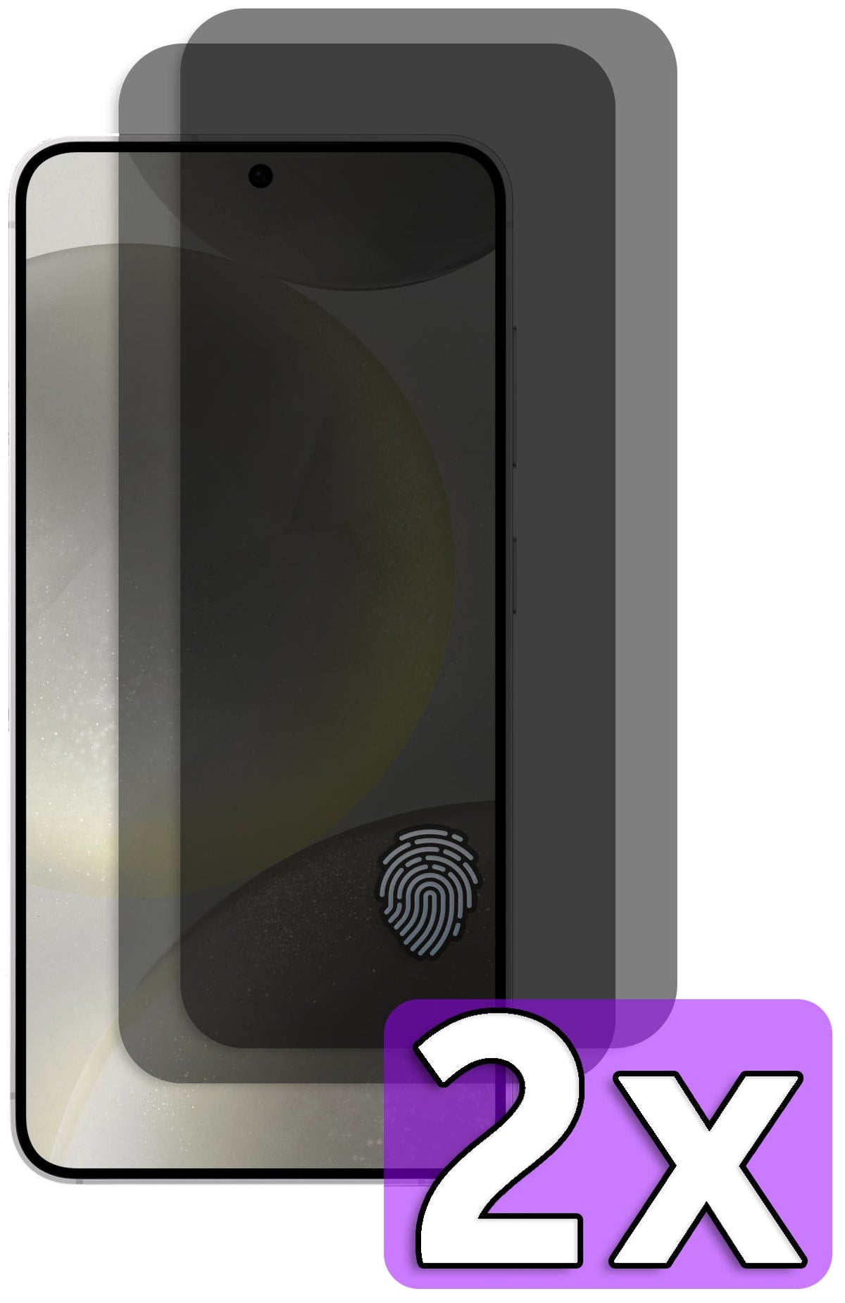 Samsung Galaxy S25 Edge Screenprotector - Privacy - 2 Stuks
