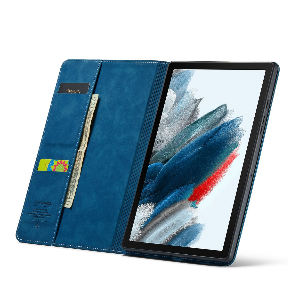 Apple iPad Pro 13 (2025) Tablethoes - Navy Blue - Draaibare Bookcase