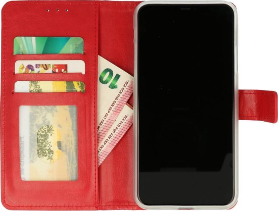 Oppo A53 Hoesje - Rood - Bookcase