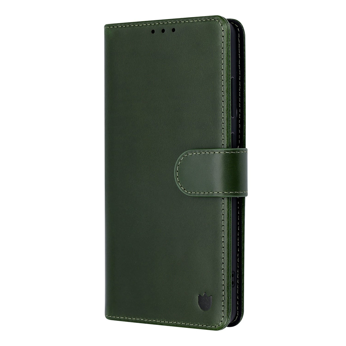 Samsung Galaxy S26 Ultra Hoesje - Forest Green - Echt Leren Bookcase