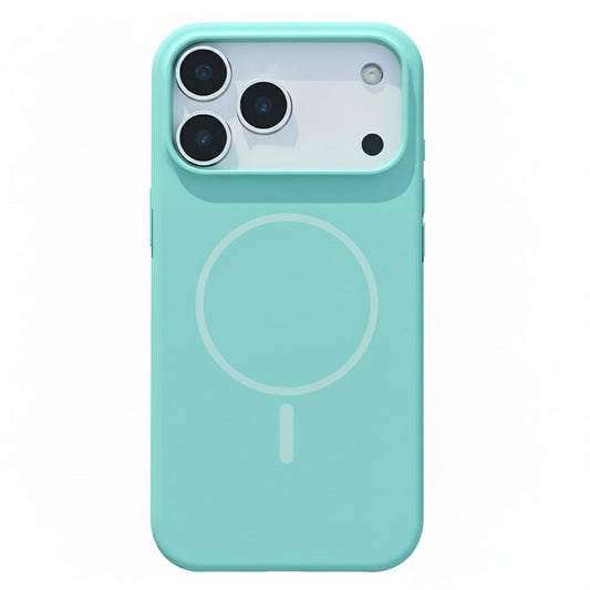 Apple iPhone 18 Pro Max Hülle - Blau - Weiches Silikon MagSafe Backcover