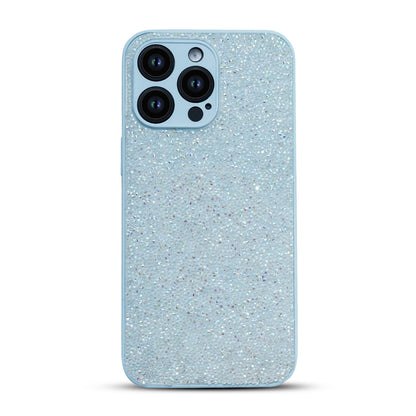Apple iPhone 15 Pro Case - Blue - Diamond Glitter Back Cover