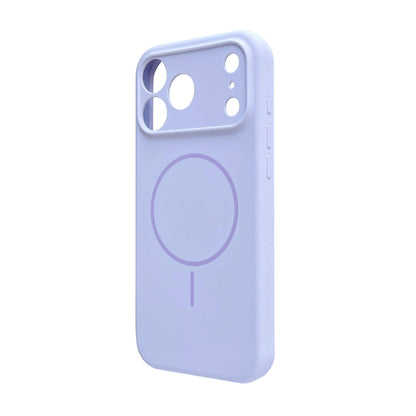 Apple iPhone 17 Pro Max Hülle - Lila - Liquid-Silikon-MagSafe-Backcover