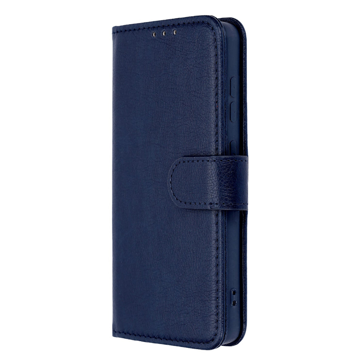 Samsung Galaxy A37 Hoesje - Donker Blauw - Luxe Kunstlederen Portemonnee Bookcase
