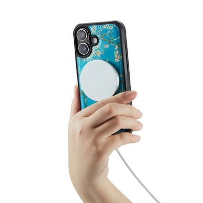 iPhone 17 Hoesje - Amandeelbloesem Print - Kunst 2 in 1 Back Cover