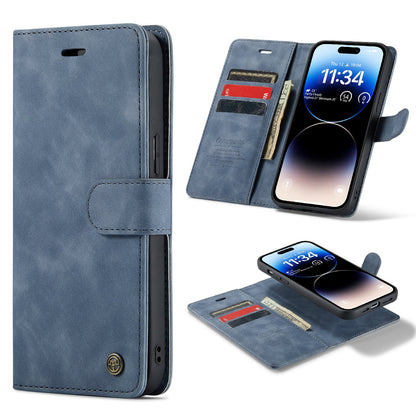 Apple iPhone 15 Pro Hoesje - Shadow Gray - 2 in 1 Bookcase