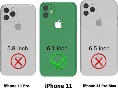 Apple iPhone 11 Hoesje - Rood - Siliconen Back Cover