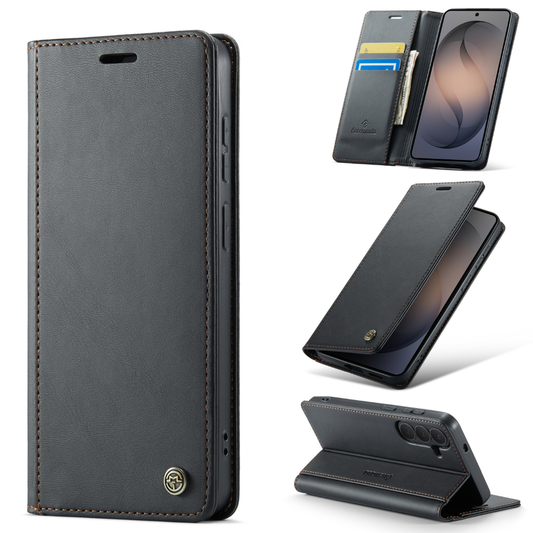 Samsung Galaxy S26 FE Hoesje - Charcoal Gray - Dunne Bookcase