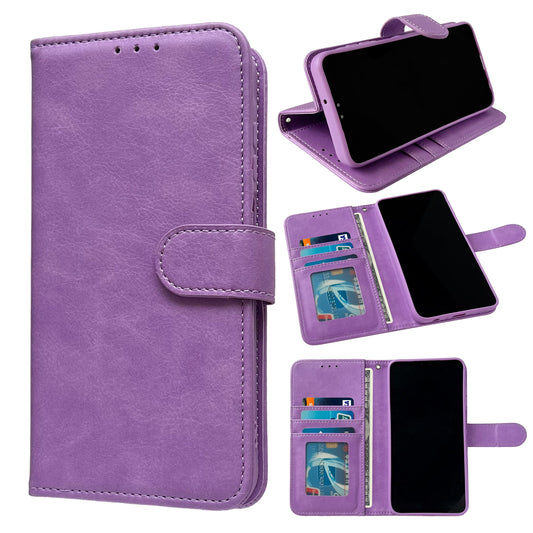 Apple iPhone 17e Hoesje - Paars - Luxe Bookcase