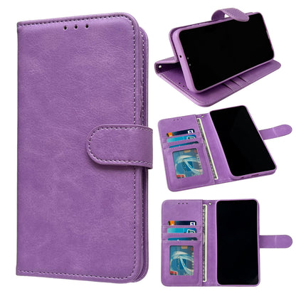 Samsung Galaxy A36 Hoesje - Paars - Luxe Portemonnee Bookcase