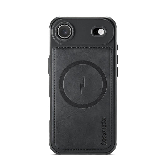 Apple iPhone Air Hülle - Charcoal Gray - Kunstleder-MagSafe-Backcover