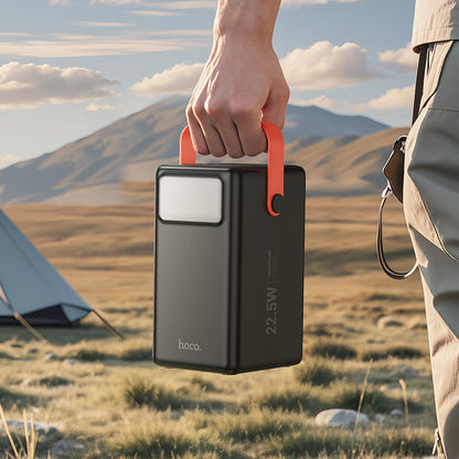 Hoco Powerbank 100.000mAh met Handvat - Zwart