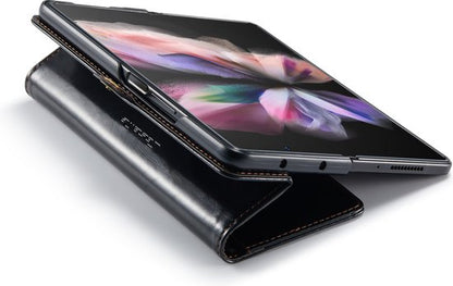 Samsung Galaxy Z Fold 3 Hoesje - Charcoal Gray - Dunne Bookcase