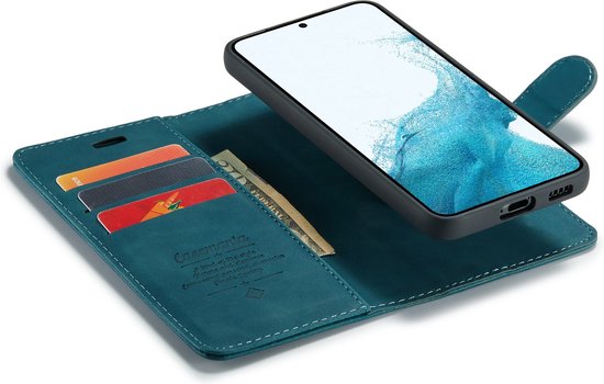 Samsung Galaxy S22 Plus Hoesje - Emerald Green - 2 in 1 Bookcase