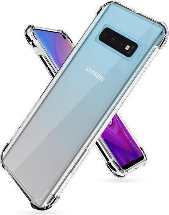 Samsung Galaxy S10 Case - Clear - Shockproof Hybrid Back Cover